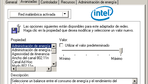 Configuración Wi-Fi
