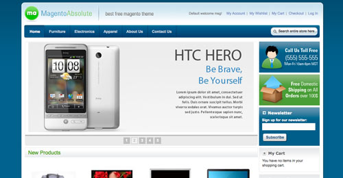 Magento Absolute theme