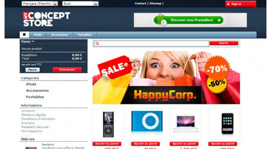theme prestashop
