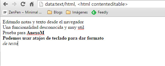 Chrome-textos