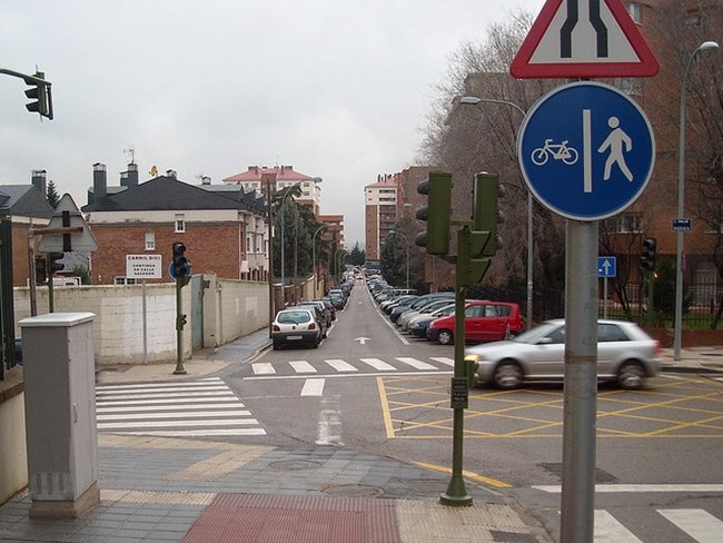 Cruce por guadaenbici