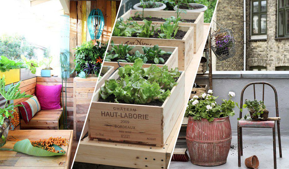 11 ideas para reciclar y darle una nueva vida a tu terraza - En Naranja