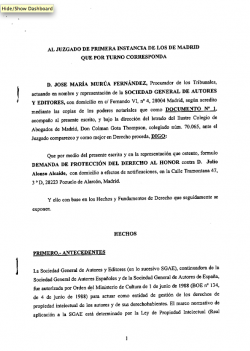 Demanda SGAE vs Merodeando
