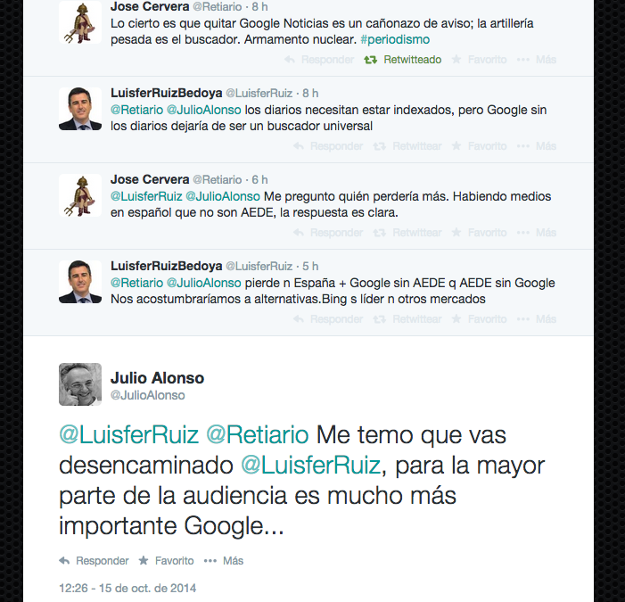 Google sin medios o medios sin Google