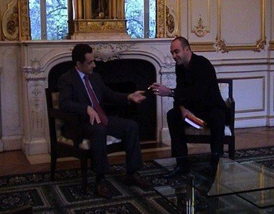 Loic LeMeur con Sarkozy