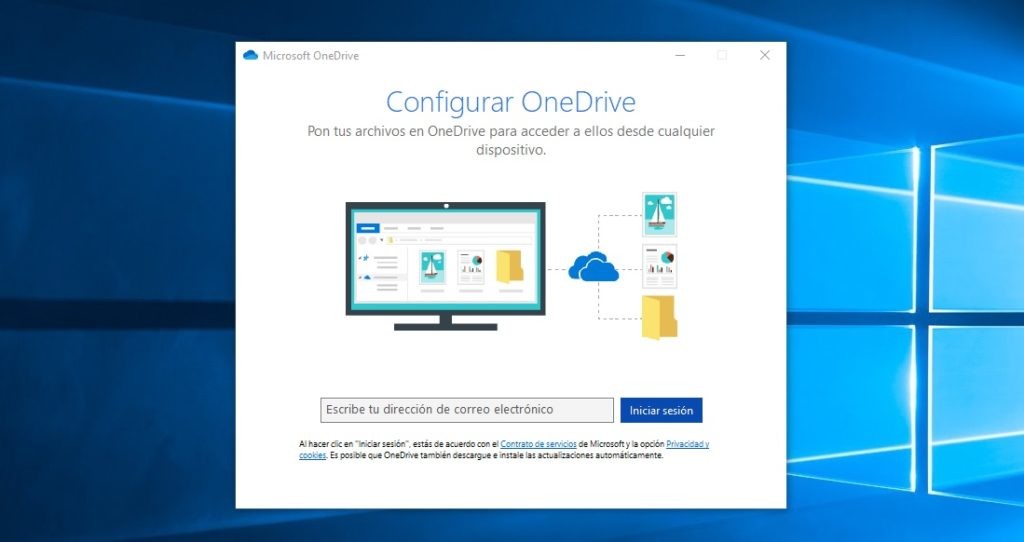 configurar onedrive