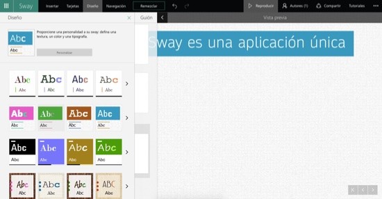 Sway diseÃ±o