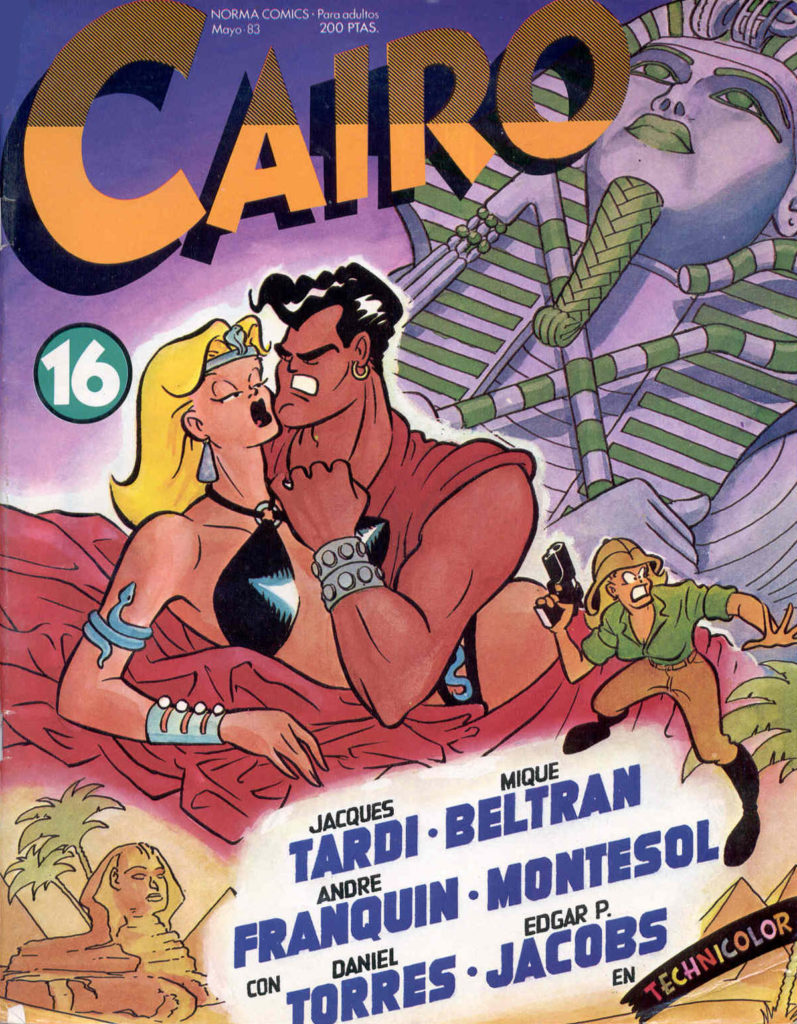 Mique-Beltrán_Portada-de-Cairo-16-Norma-Editorial-1983