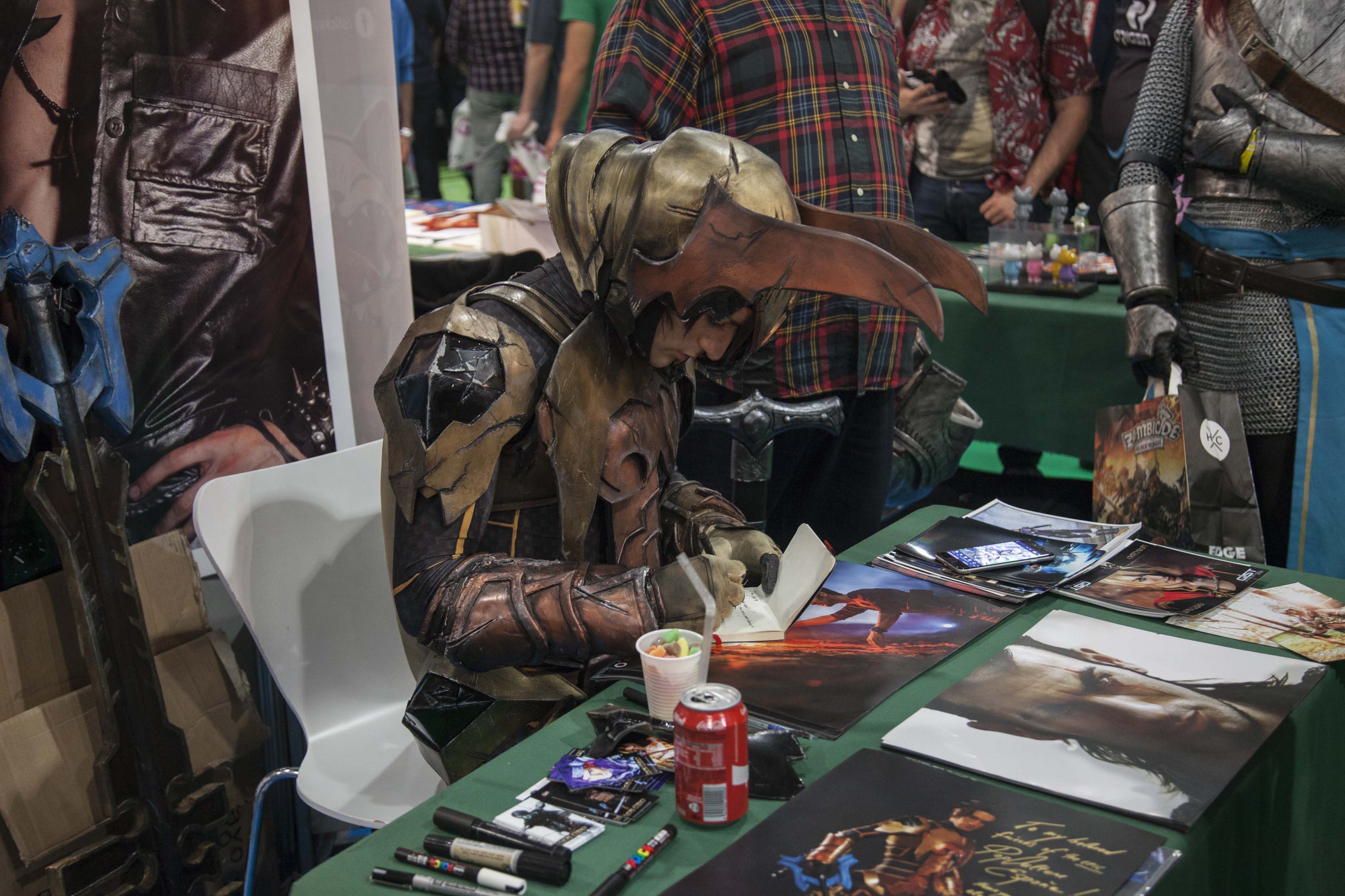 Leon Chiro es uno de los cosplayers profesionales más relevantes del momento. Y fue uno de los atractivos del MGE.