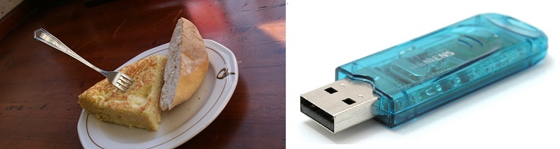 pincho tortilla vs pincho usb