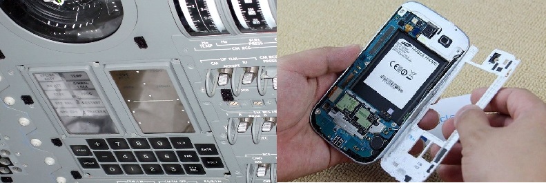 ordenador apollo XI vs samsung SII