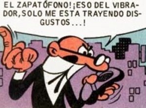 Zapatófono Mortadelo