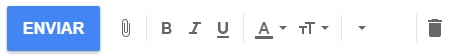 adjuntar un email pictogramas