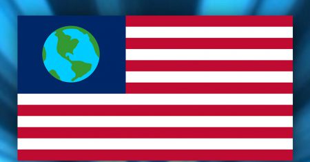 bandera de la tierra de Futurama