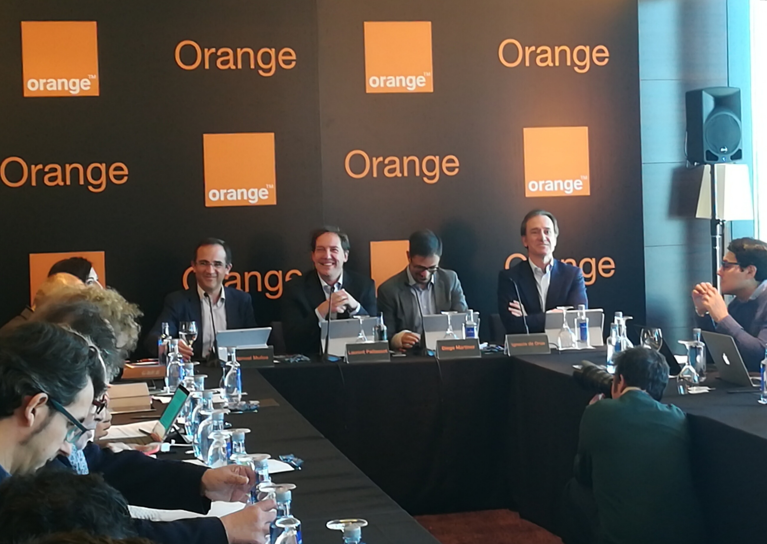 Resultados 2017 Orange invierte el 21 de sus ingresos