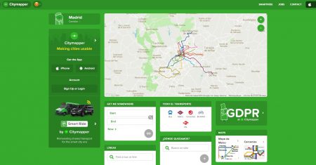 Citymapper es una de las apps de transporte público más usadas