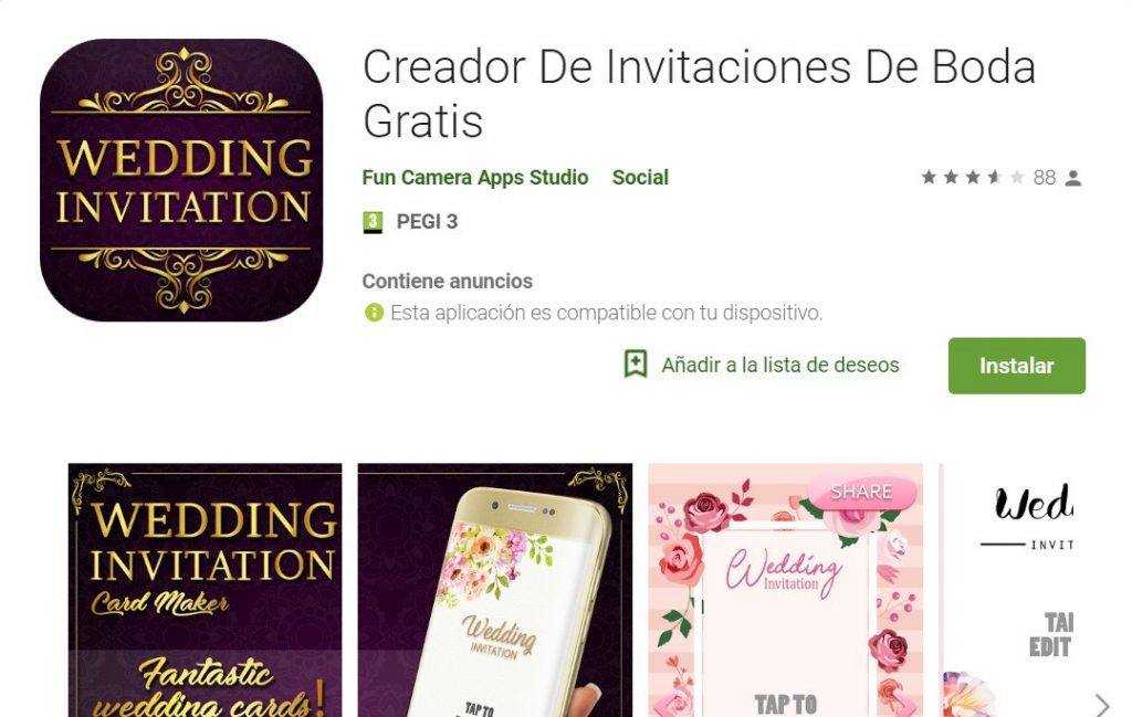 Cómo diseñar unas invitaciones de boda baratas las mejores apps