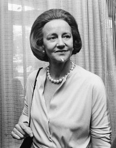 Katharine Graham. Imagen de Nationaal Archief, the Dutch National Archives. Wikipedia.