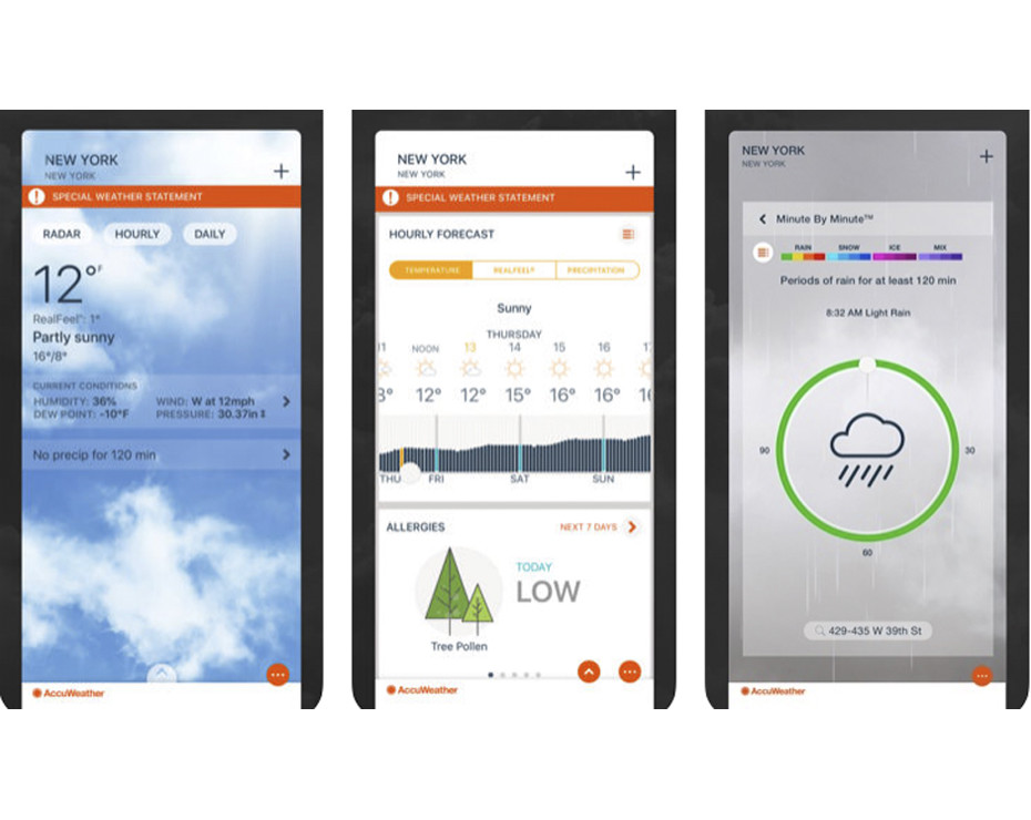 accuweather app vacaciones
