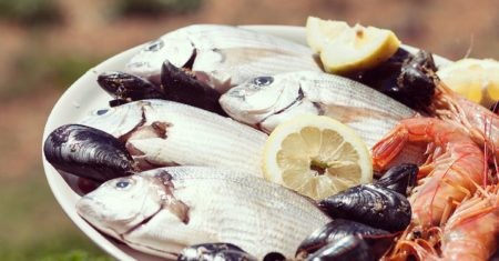 químicos en el pescado