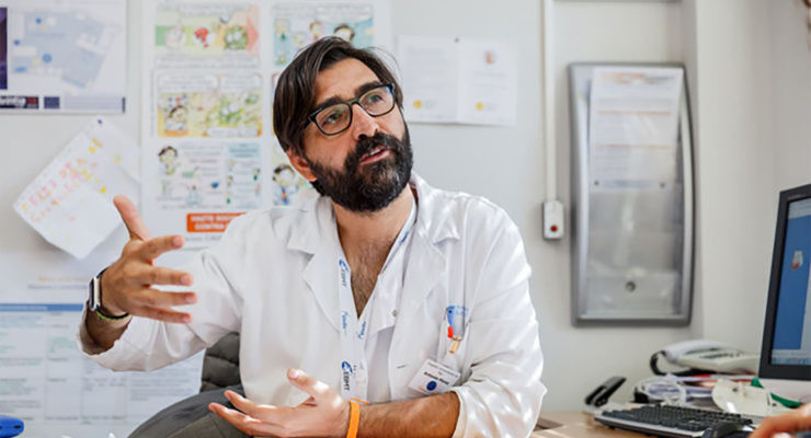 Cáncer infantil. Antonio Pérez Martínez, jefe de Servicio Hemato-oncología Pediátrica del Hospital Universitario la Paz.