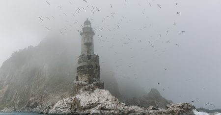 faro de Aniva en Rusia