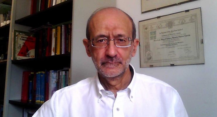 Luis Miguel Pastor, presidente de la Asociación Española de Bioética y Ética Médica (AEBI) y catedrático de Biología Celular en la Universidad de Murcia.