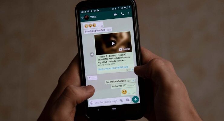 pornografía en el móvil