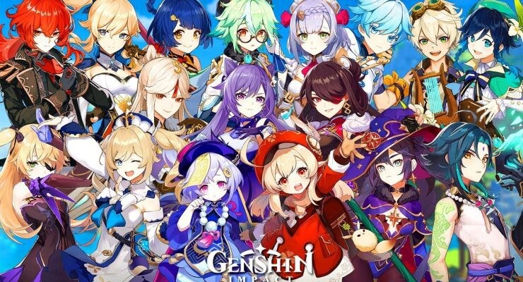 personajes Genshin Impact