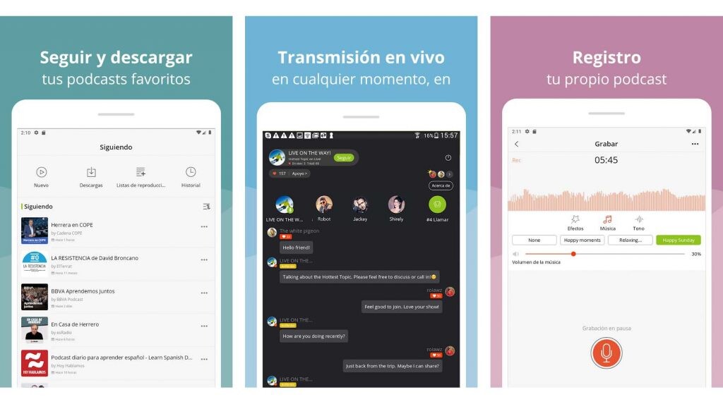qué puedes hacer con podbean