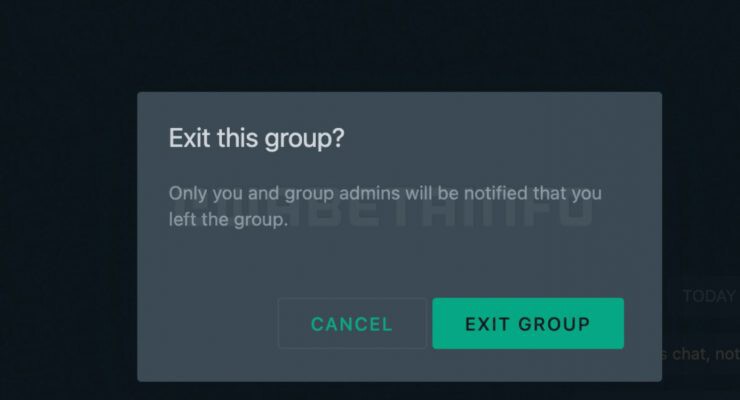 salir de grupos de whatsapp