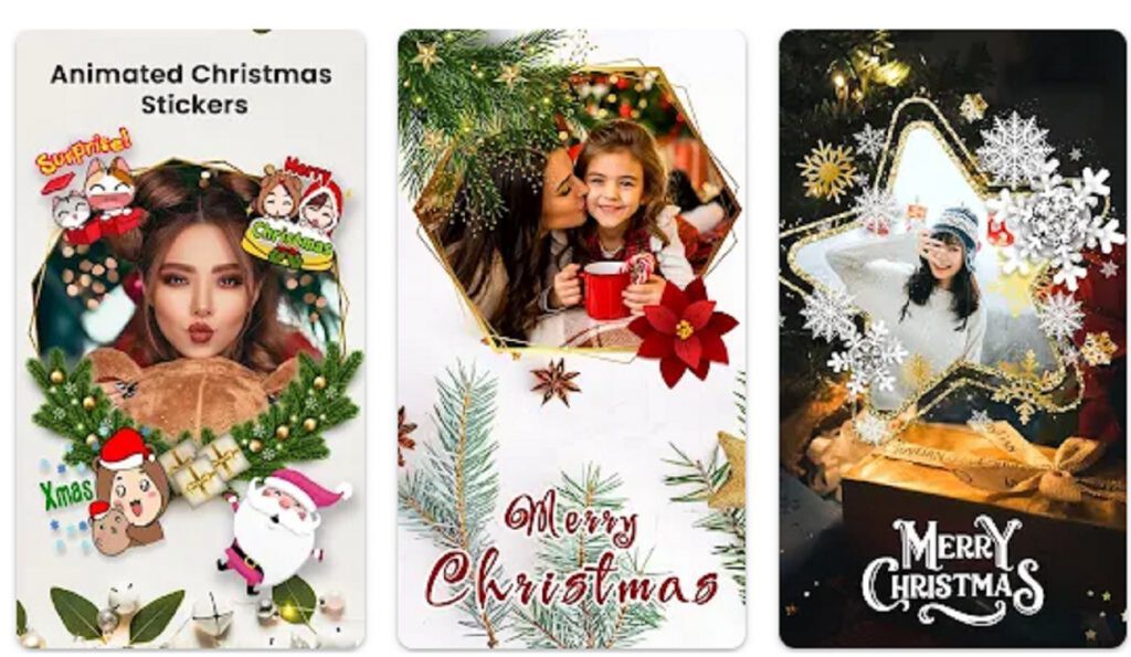 Editor de fotos de Navidad app