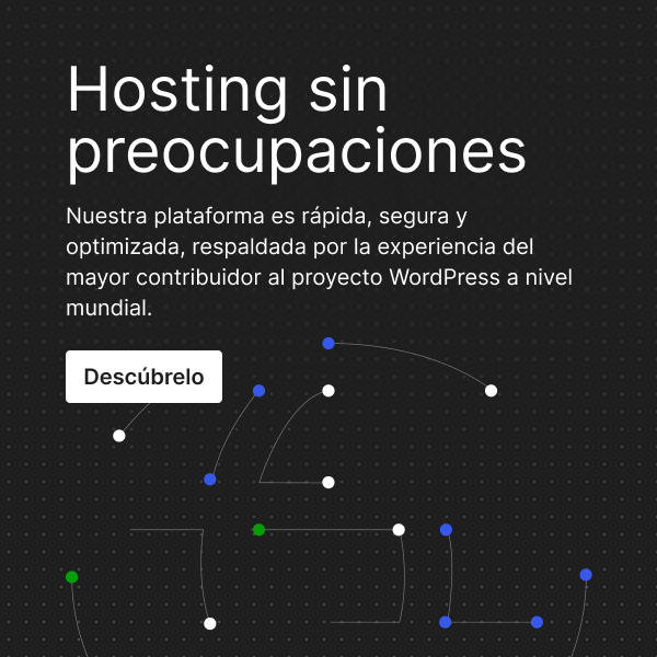 Hosting sin preocupaciones