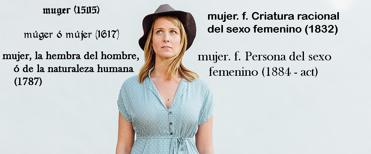 definiciones de mujer en la historia