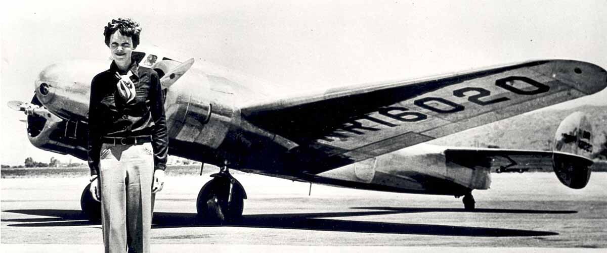 La expedición que salió en busca de los restos de Amelia Earhart.