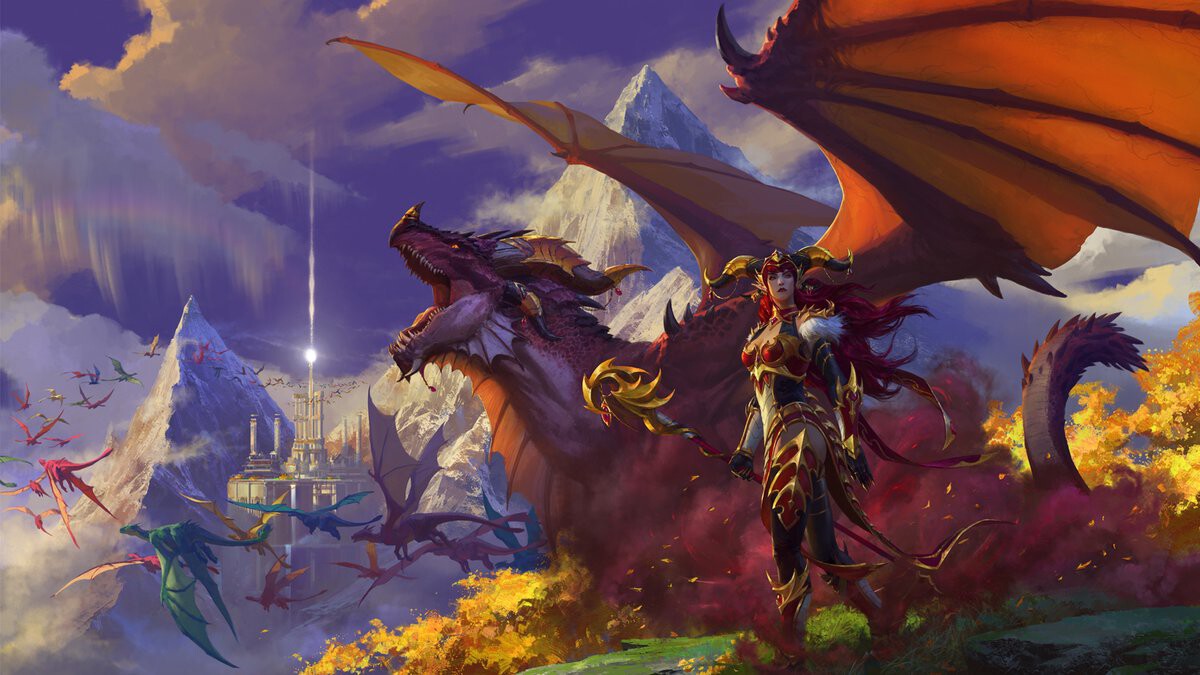 Lo nuevo de WoW es 'Dragonflight'