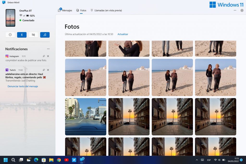 Enlace Móvil: guía de uso para conectar teléfono y PC