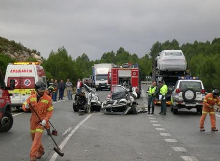 Actuacion tras accidente de trafico