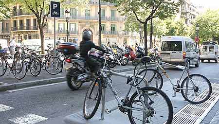 Bicicletas en Barcelona