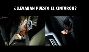 Cinturón de seguridad campaña DGT
