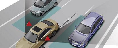 Mercedes Radar Safety System