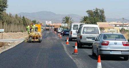 Obras en carretera