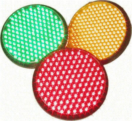 Ópticas LED para semáforo