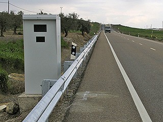 Radar fijo en la autovía T-11