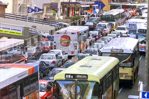 Tráfico en la ciudad