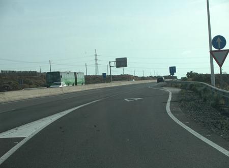 Carril de aceleracion