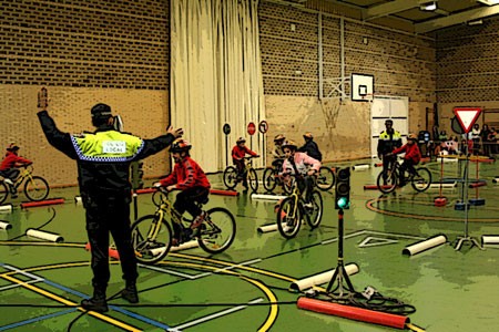 Educación vial para infantes