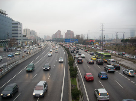 Autopista A-1 en Madrid
