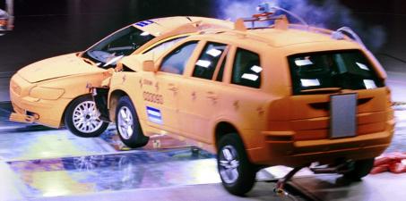 Crash test de un SUV