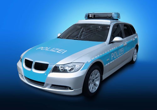 Coche de policia BMW Serie 3 Touring